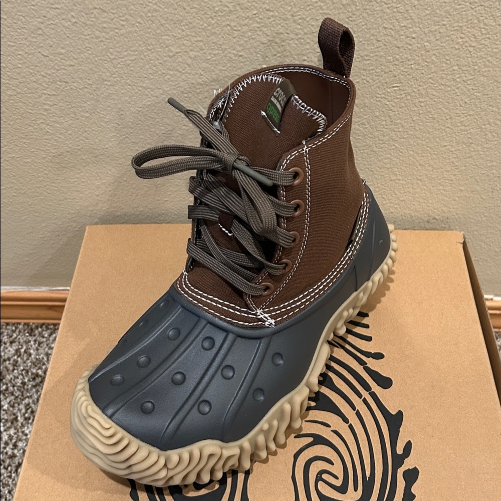 NIB!!! CROCS x Salehe Bembury Cypress Duck Boot- Men’s 7 / Women’s 9